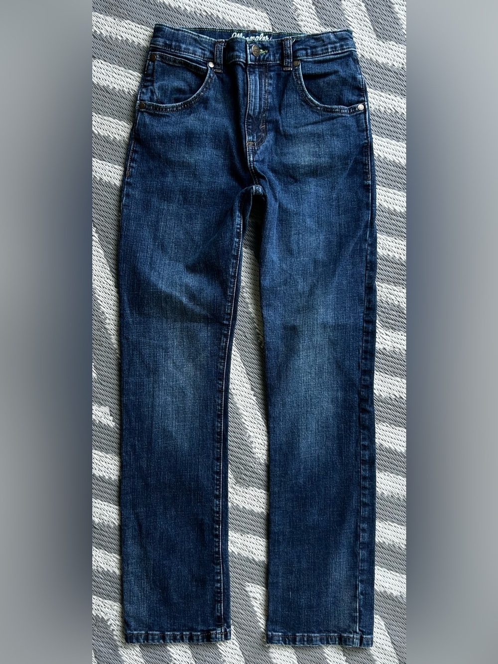 Wrangler Retro Slim Straight Boys Jeans Size 16 Slim Like New